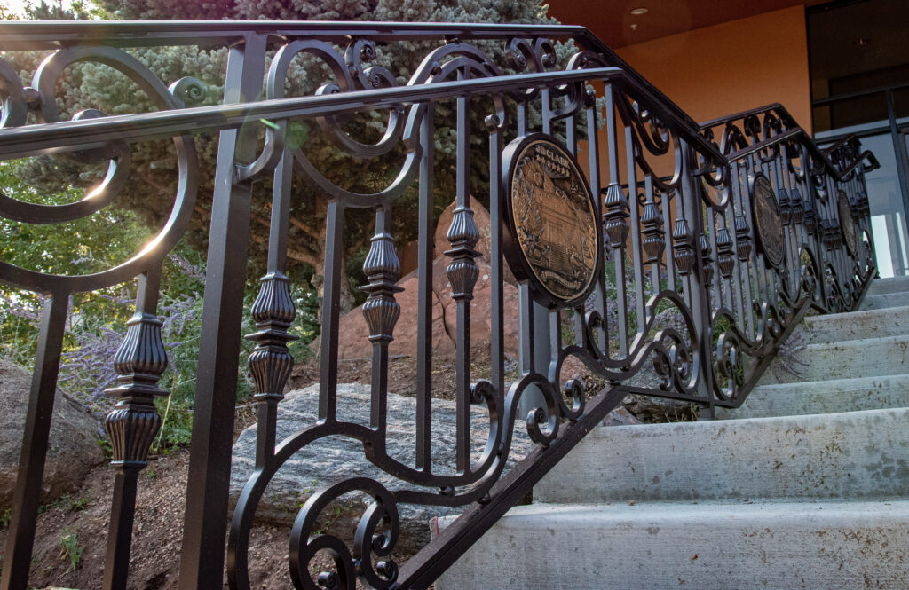 Red Rocks Ironwork Railing