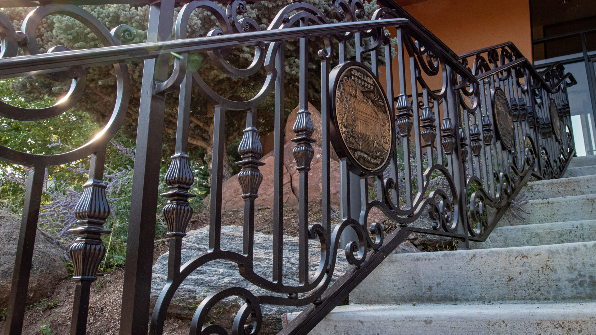 Red Rocks Ironwork Railing