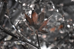 Tree Sculpture Leaf Detail