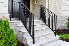 Beautiful Exterior Safety Railings - Compass Iron Works